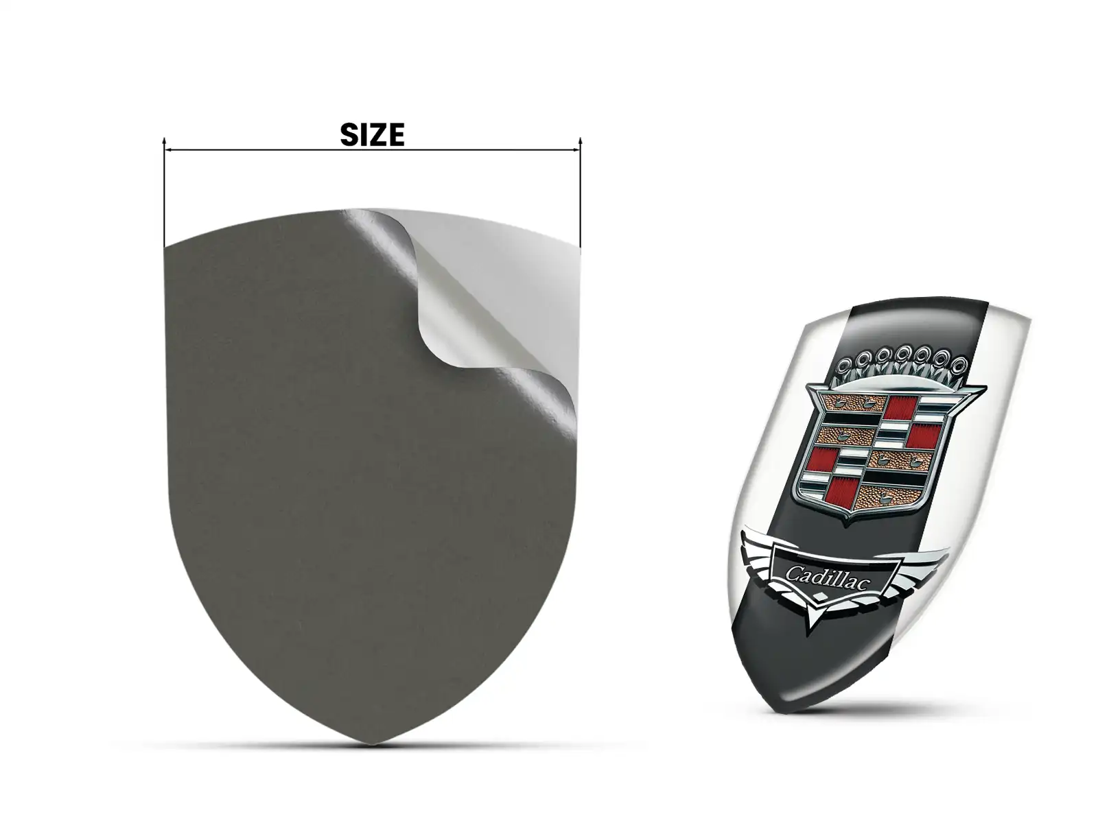 Cadillac Auto Logo Aufkleber Design Max Stilvoll Langlebig Pro